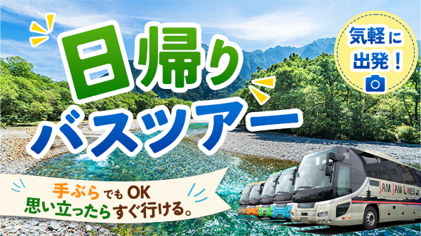 日帰りバスツアー（夏）