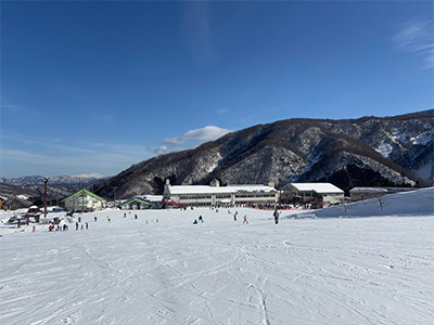 今庄365スキー場 雪山を満喫！