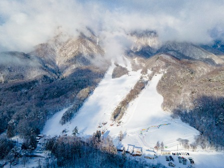 白銀の世界へ一直線！ファミリーも初心者も大満足の爺ガ岳スキー場ツアー