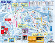 赤倉温泉スキー場　ゲレンデマップ