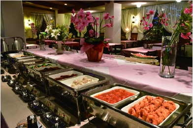 【食事】＜ホテルヴィラモンサン＞バイキングの一例