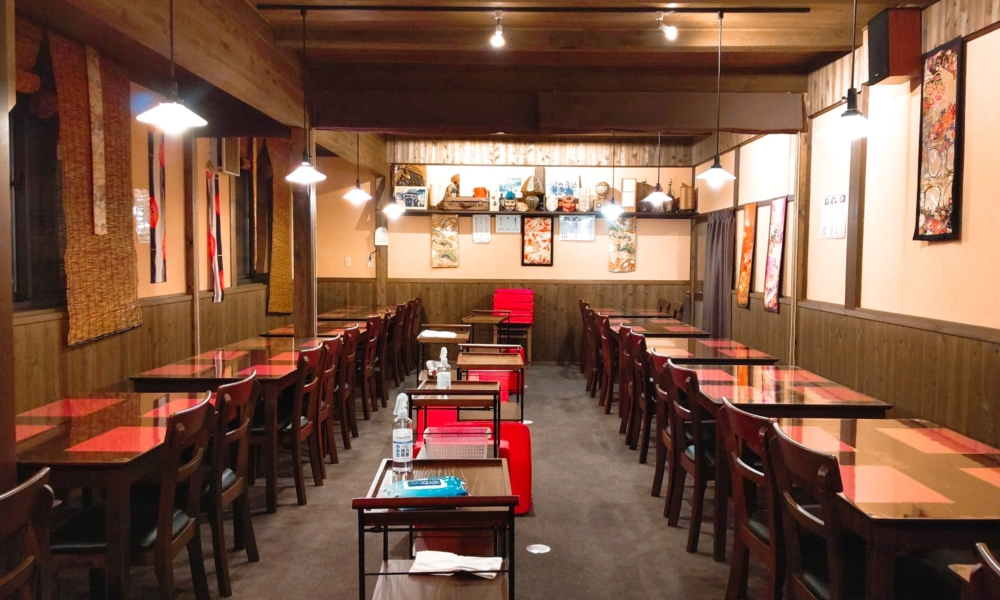 【施設】＜大日荘＞食堂の一例