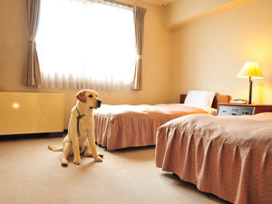 【施設】＜ホテル・ラ・モンターニュ・フルハタ＞マイカーの方はペットと宿泊OK！の一例1