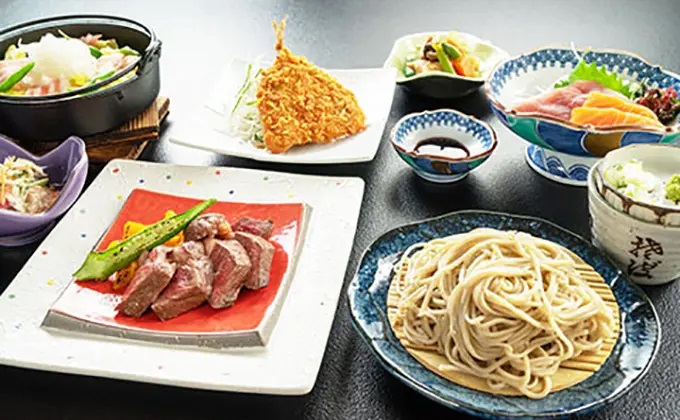 【食事】＜手打ちそばといで湯の宿石田屋＞地元食材を贅沢に使った自慢のお料理