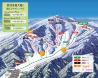 めいほうスキー場 ゲレンデマップ
