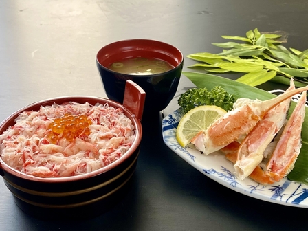 日本海さかな街 選べるカニランチ