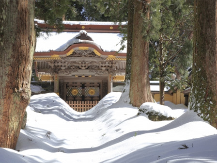 永平寺　雪景色イメージ