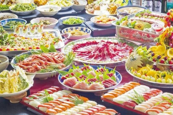 【食事】＜ホテルノース志賀（東館）＞夕食バイキング