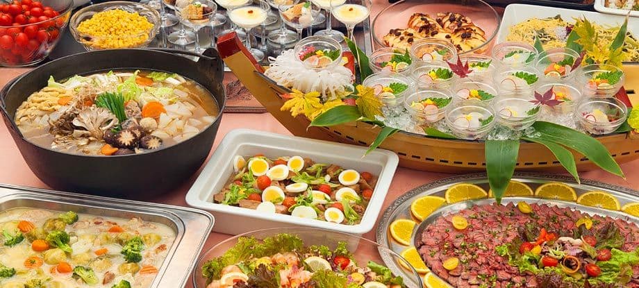 【食事】＜白馬ハイランドホテル＞和洋中バイキング