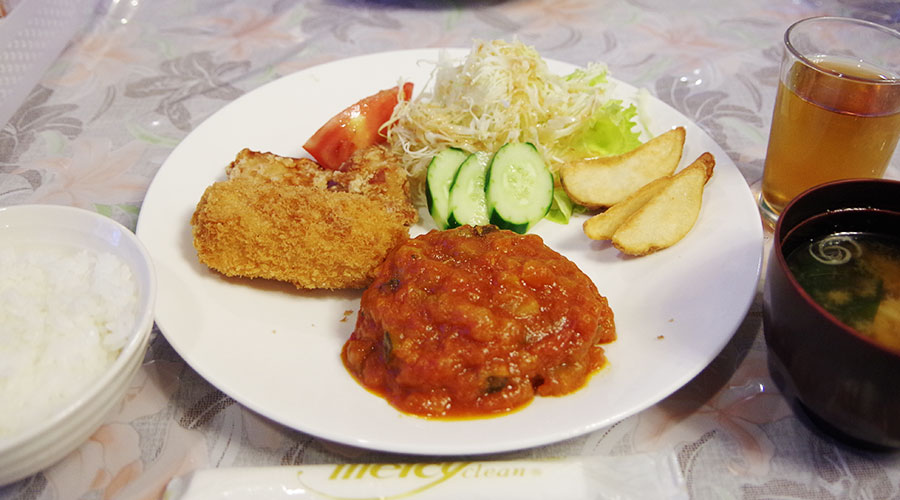 【食事】＜白馬パークホテル＞洋食のセットメニュー