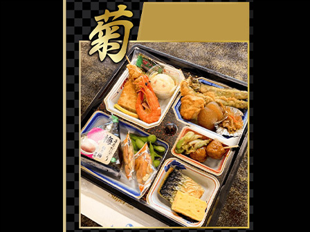 夕食は花火弁当