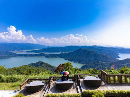 三方五湖 天空テラス