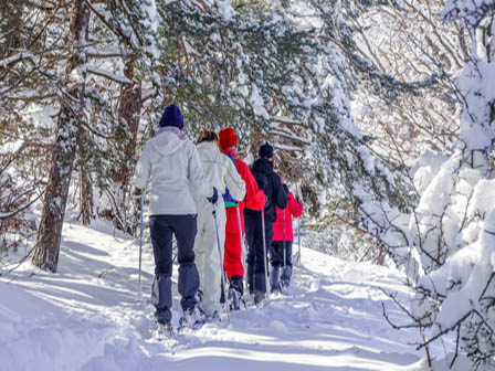 スノーシューツアー