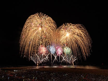 ぎおん柏崎まつり「海の大花火大会」 