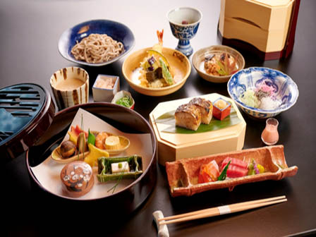 国の有形文化財・愛山荘 お座敷懐石※イメージ