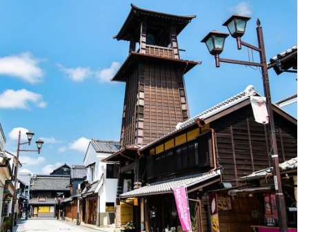川越　蔵造りの町並み