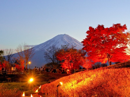 河口湖紅葉まつり