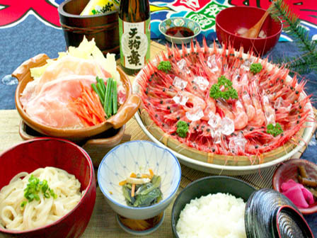甘えび食べ放題御膳／イメージ