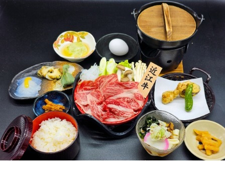 近江牛すきやき御膳