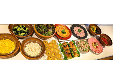 フレンチオードブルの食べ放題！