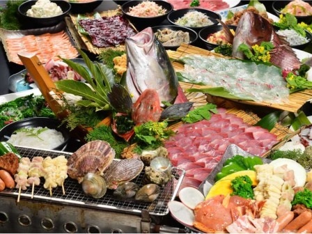 きよっぱち　海鮮浜焼き食べ放題