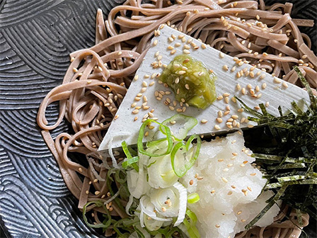 胡麻豆腐おろしそば