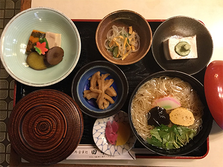 にゅうめん定食