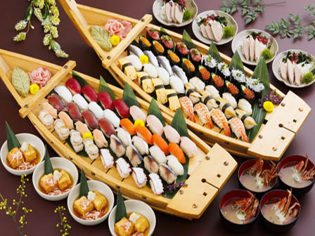 焼津寿司20種食べ放題！