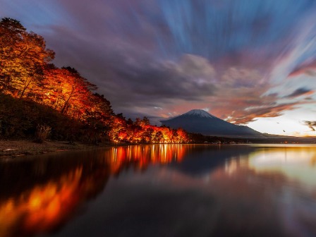 山中湖紅葉まつり