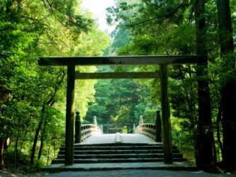 伊勢神宮風日祈宮橋