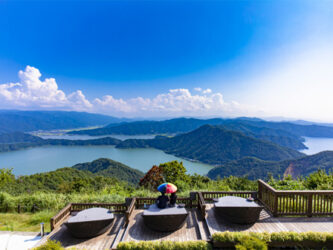 三方五湖 天空テラス