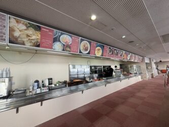 御嶽スキー場レストランオリオン内観