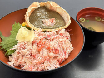 日本海さかな街 選べる蟹ランチ